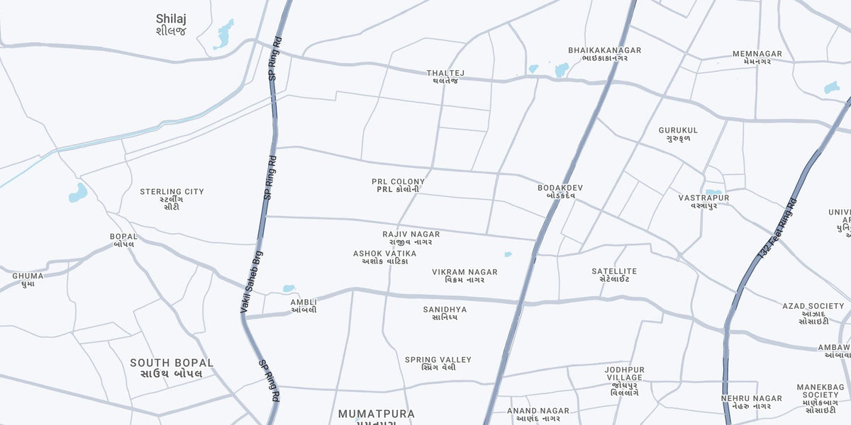 Map showing the Nagar Chasmaghar Bopal store